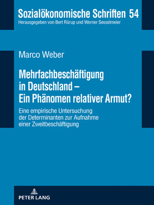 cover image of Mehrfachbeschaeftigung in Deutschland--Ein Phaenomen relativer Armut?